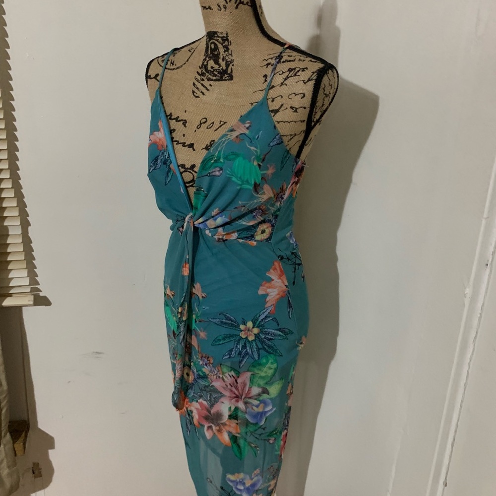 Blue dress